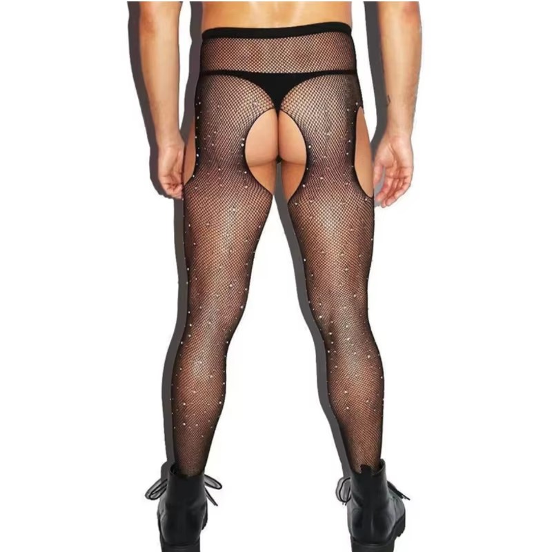 Collants résille pour hommes à - Crystal Mesh Fabric avis et prix