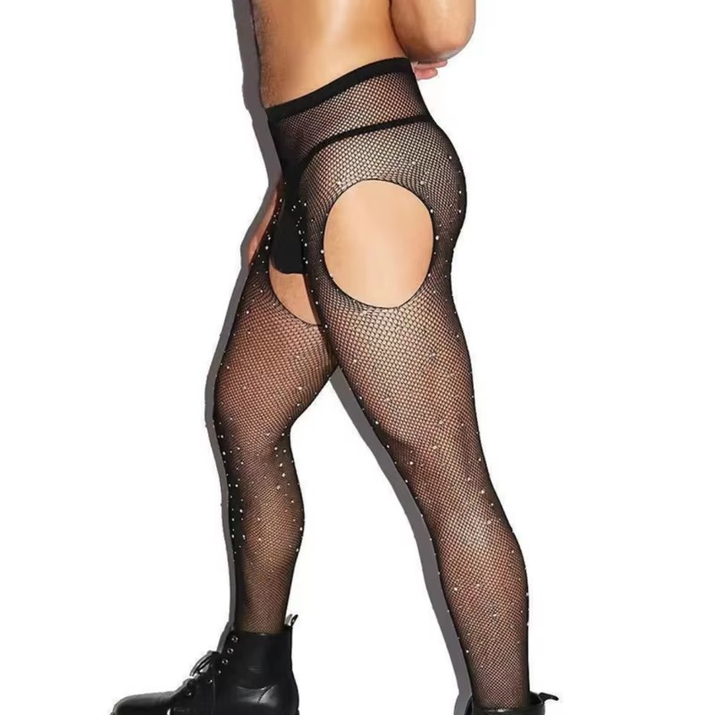 Collants résille pour hommes à - Crystal Mesh Fabric avis et prix