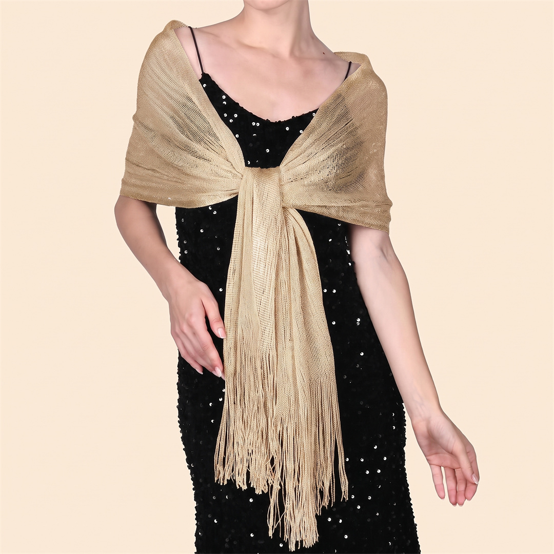 Châle Hijab de protection sola - Tassel Fringe Trim avis et prix