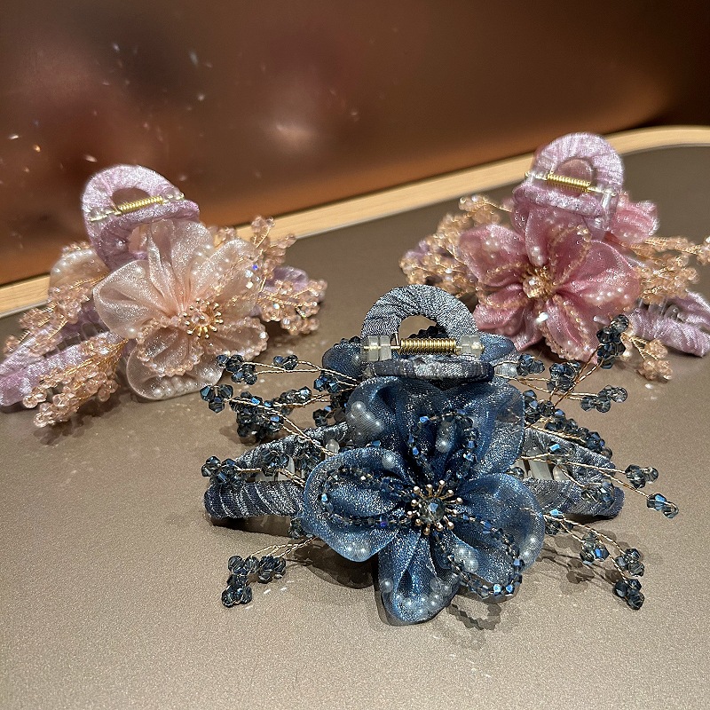 Accessoires pour cheveux corée - Crystal Mesh Fabric avis et prix